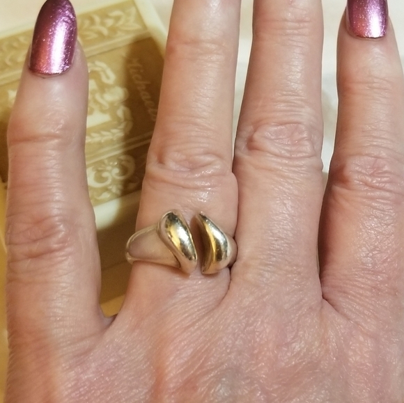 Dior Jewelry - FOR SANDRA ONLY TRADE Christian Dior Vintage Sterling Silver Ring